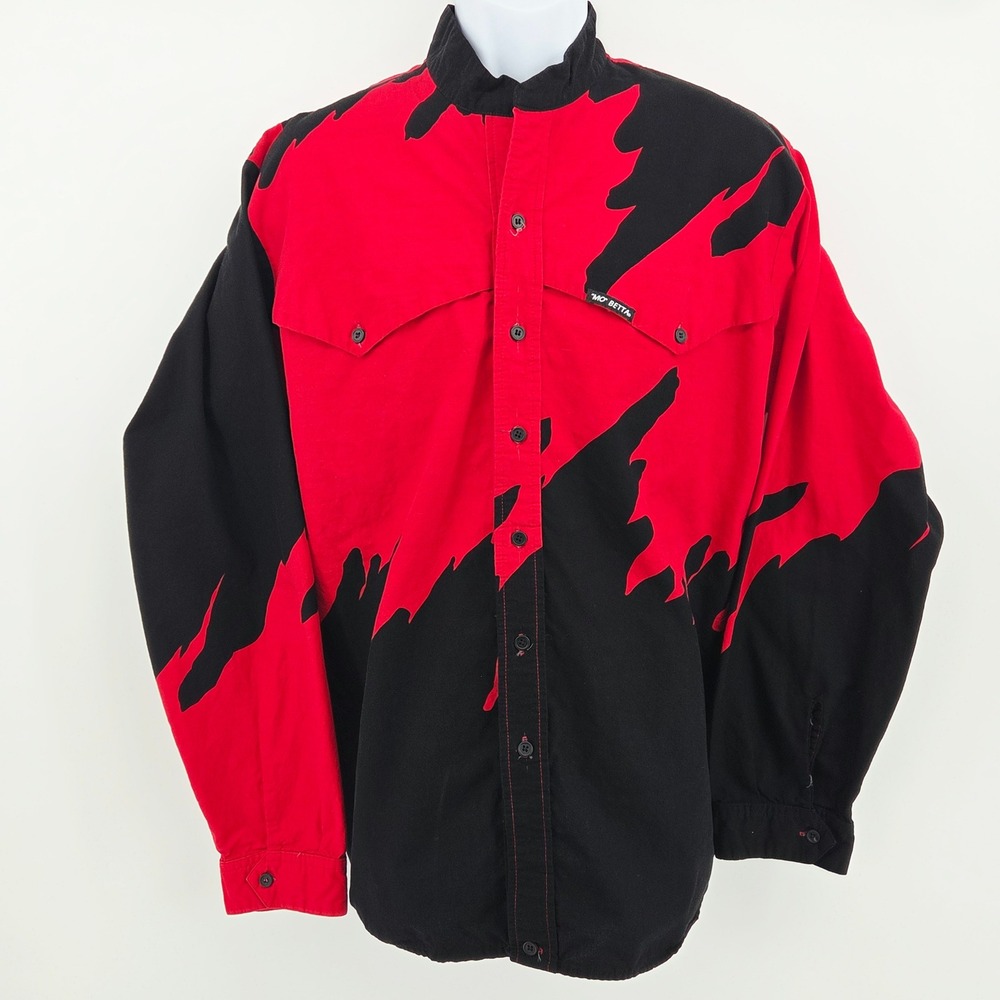 Mo Betta 18x36 XXL Garth Brooks Abstract Splash  Flame Western Vintage Shirt